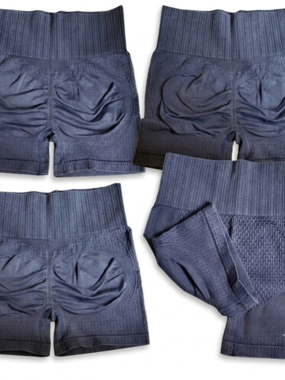 Seamless High-Waist Shaping High-Waist Sculpting Shapewear Shorts .